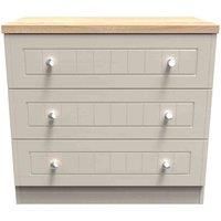 Welcome Furniture Wilcox 3 Drawer Chest - Kashmir Ash and Oak