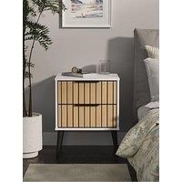 Swift Florida 2 Drawer Bedside Cabinet