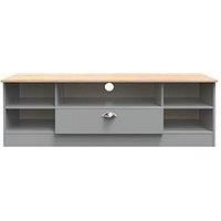 Swift Tivoli Ready Assembled Wide 1 Drawer Tv Unit - Fits Up To 65 Inch Tv