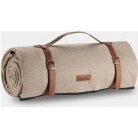 Picnic Blanket, 10 Person Extra Large Beige Picnic Rug Travel Mat, VonShef