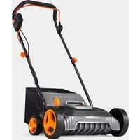 VonHaus Artificial Grass Brush 1500W – Electric Lawn Sweeper Cleaner Machine, 35L Collection Bag, 8m Cable, 5 Adjustable Heights, 330mm Working Width, Foldable Handle