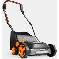 VonHaus Artificial Grass Brush 1800W – Electric Lawn Sweeper Cleaner Machine, 45L Collection Bag, 10m Cable, 5 Adjustable Heights, 370mm Working Width, Foldable Handle