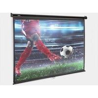 VonHaus - 100 Inch Projector Screen Pull Down | Wall Mounted Home Cinema Screen