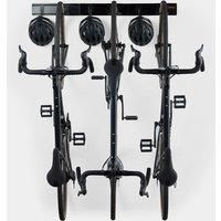 VonHaus Bike Rack for Garage, 3 Bike Vertical Wall Mount, Heavy Duty with Hooks