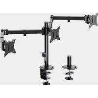 Triple Monitor Clamp for 17-27" Screens