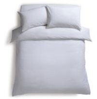 Habitat Washed White Stonewashed Bedding Set  Double