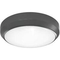 4lite LED Wall/Ceiling Light Graphite 13W 1100lm (704KK)