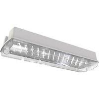 4lite Indoor Maintained or Non-Maintained Emergency Rectangular LED Bulkhead White 3.5W 167lm (135GG)