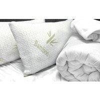 Snuggle-Up Bedding Set | Memory foam pillows | 10.5 tog duvet | Mattress protector | Fitted sheet | Double