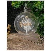 Personalised Angel Led Bauble