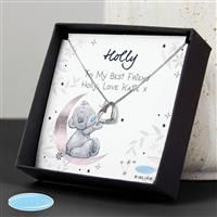 Personalised Memento Sterling Silver Necklace With Box