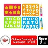 Doodle Water Painting Aqua Doodle Mat with 2 Water Pens Large Size, 100cm x 70cm