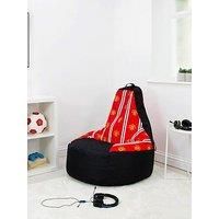 Manchester United Beanbag Chair Filled Indoors Outdoors Football Red Bean Chair