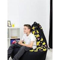 Pokemon Beanbag Chair Filled Lounging Indoors Outdoors Pikachu Gaming Bean Chair