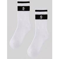 Gym King Unisex Ryu Sock - White