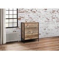 Urban Rustic Dressing Table Black and Brown