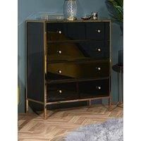 Fenwick 4 Drawer Chest Black