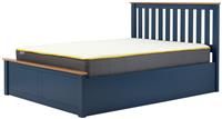 Birlea Phoenix Ottoman Double Bed Frame - Navy