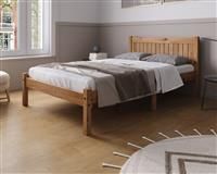 Rio Birlea Small Double 4ft Bed Frame in Waxed Pine Finish