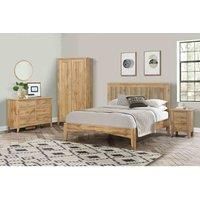 Birlea Oak King Size Bed Frame 5FT Bedstead Hampstead Traditional Shaket Design