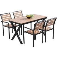 Artemis Home Carrick Patio Table And 4 Chairs