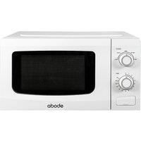 Abode White Microwave 700W 20L Manual with 5 Power Levels & Defrost, AMM2001-M