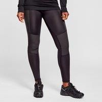 OEX Women/'s High Performance Technical Legging with Wicking, Stretch Fabric, Ladies Leggings, Outdoors, Travelling, Walking, Trekking, Hiking and Camping Clothing, Black, 12