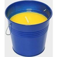 HI-GEAR Citronella Large Bucket Candle, Blue/Blue