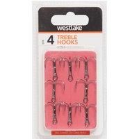 Westlake Semi-Barbed Treble Hooks (Size 4)