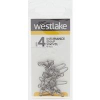 Westlake Ins Snap Swivel Size 4 30Kg, White/Aqua, One Size