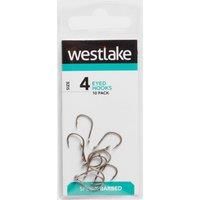 Westlake Barbed Eyed Hooks (Size 4)