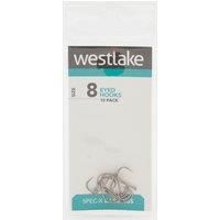 Westlake Barbless Eyed Hooks (Size 8)