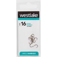 Barbless Hooks Size 16, Silver