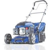 Roller Lawn Mower Petrol Self Propelled  Lawnmower 17" 43cm Oil Included HYUNDAI