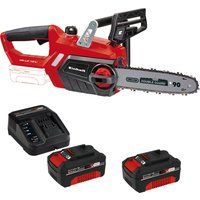 Einhell GE-LC 18 Li 18v Cordless Chainsaw 250mm 2 x 4ah Li-ion Charger