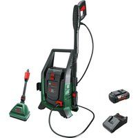 Bosch UNIVERSALAQUATAK 36V-100 36v Cordless Pressure Washer and Brush 1 x 4ah Li-ion Charger