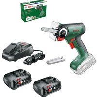 Bosch UNIVERSALCUT 18V-65 P4A 18v Cordless Nanoblade Saw 2 x 2.5ah Li-ion Charger No Case