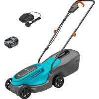 Gardena POWERMAX 30 P4A 18v Cordless Rotary Lawnmower 300mm 1 x 4ah Li-ion Charger