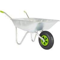 Neo Direct 65l Wheelbarrow With Galvanised Pneumatic Tyre