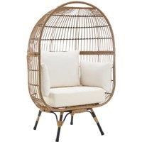 Cocoon Egg Chairs Rattan Wicker Garden Hammock Swing Outdoor Indoor Seat Single