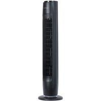 32" Tower Fan Sleek Design Oscillating Free Standing Portable Remote Control