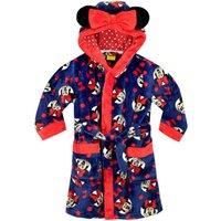 Disney Girls Minnie Mouse Dressing Gown Blue Age 4 to 5 Years