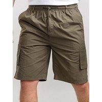 D555 Mens Big Size Cargo Short With Shaped Leg Pockets (Nick) in Size XL to 8XL