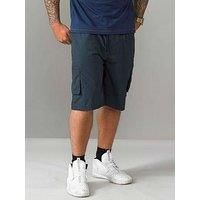 D555 Mens Big Size Cargo Short With Shaped Leg Pockets (Nick) in Size XL to 8XL