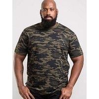 D555 Mens Gaston Big Tall Camo T-Shirt - Jungle - 4XL