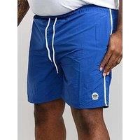 D555 New Full Length Swimming Shorts (Yarrow) in Royal, 5XL