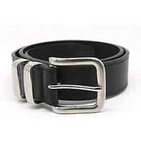 Duke D555 Mens Noah Big Tall Double Metal Loop Leather Belt - 64