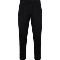 Reverse Loopback Black Jogging Bottoms