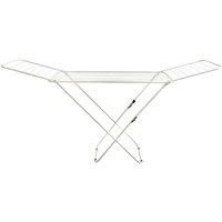 Home Vida Winged Folding Clothes Airer 18M - White