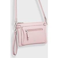 The Ruby Leather Cross-Body Clutch Bag